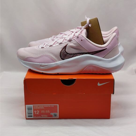 Nike Legend Essentials 3 Athletic Sneakers Women's 12 Pink Activewear Workout - Picture 1 of 13